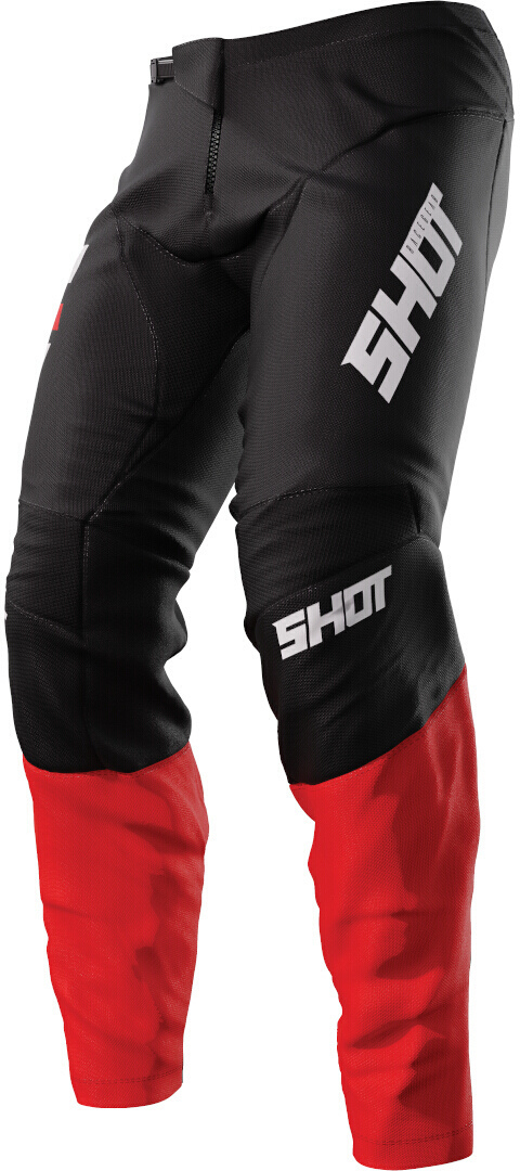 Shot Devo Reflex Motocross Hose schwarz/rot 36 Abbildung 3