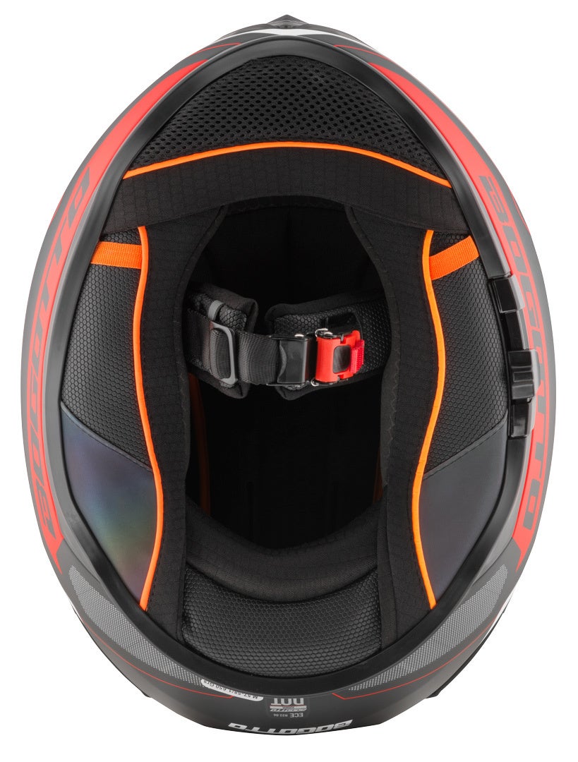 Bogotto FF122 BGT Helm rood/wit XL Figuur 7
