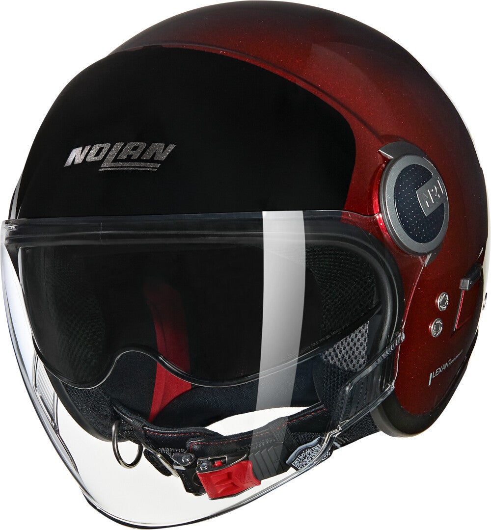 Nolan N21 Visor 06 Verniciatura Speciale Casco Jet rosso/nero M (58) Figura 1