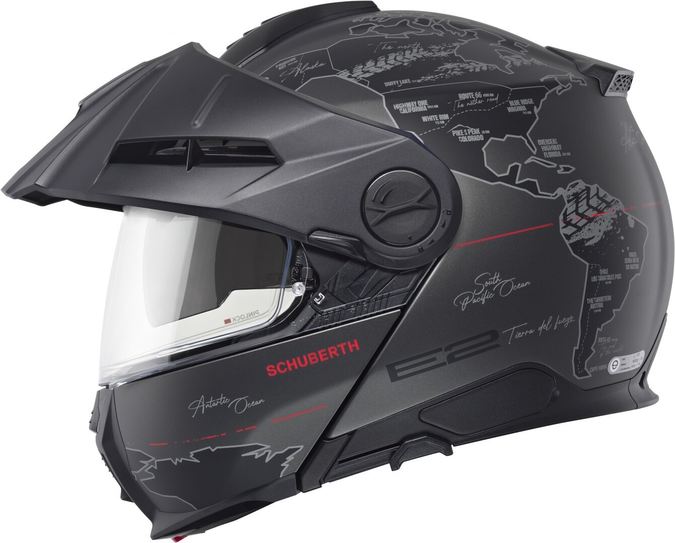 Schuberth E2 Atlas Helm anthrazit/schwarz M (57) Abbildung 5