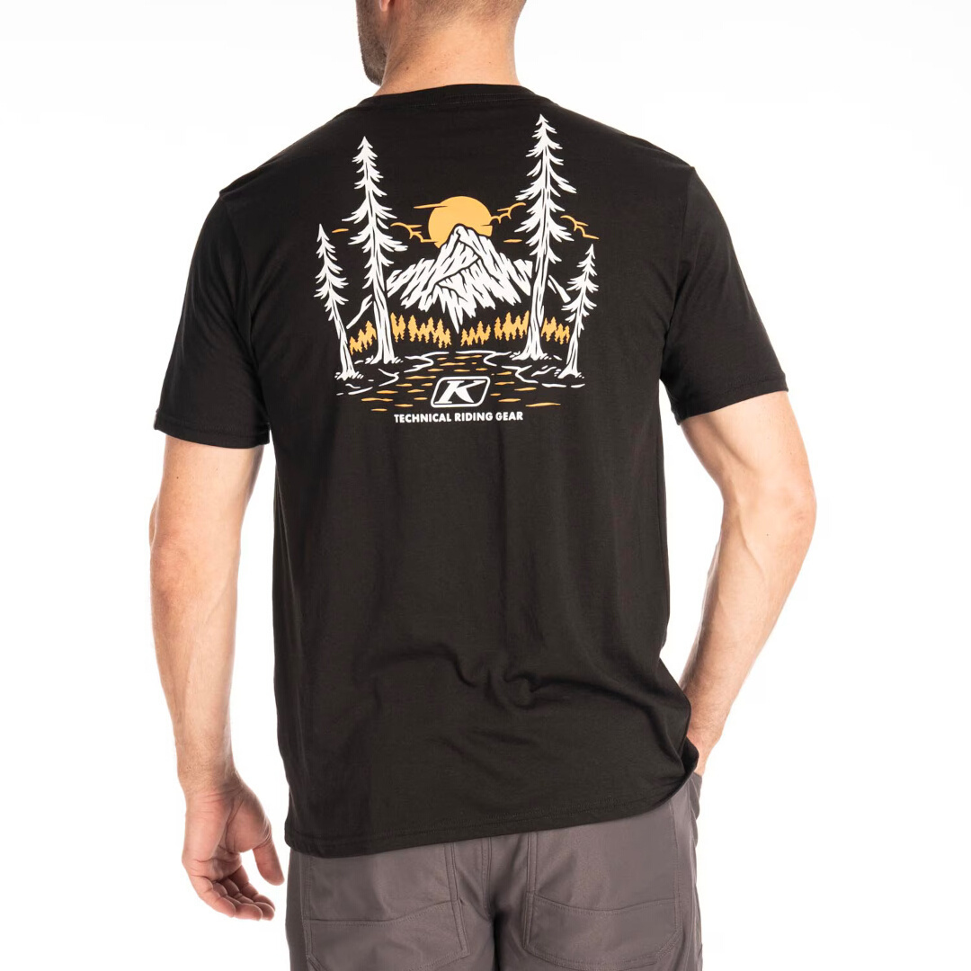 Klim Hawley Tri-Blend T-shirt svart/orange S Figur 3