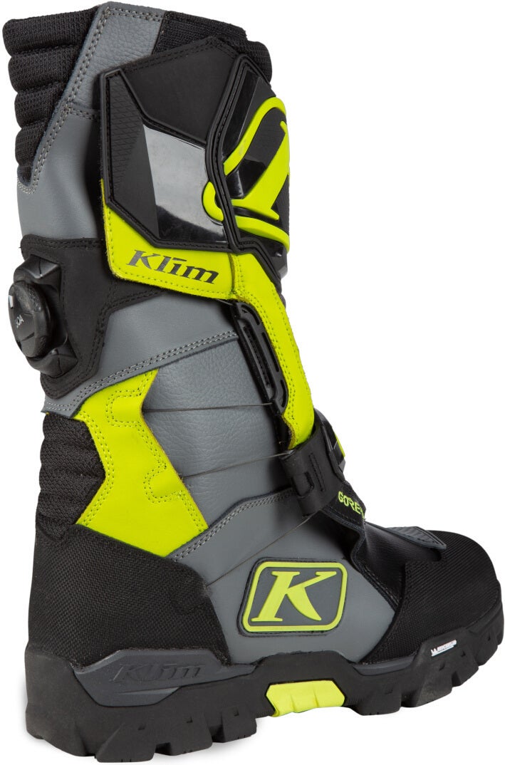 Klim Havoc GTX Boa 2022 Snescooter støvler sort/grå/gul 9 Figur 4
