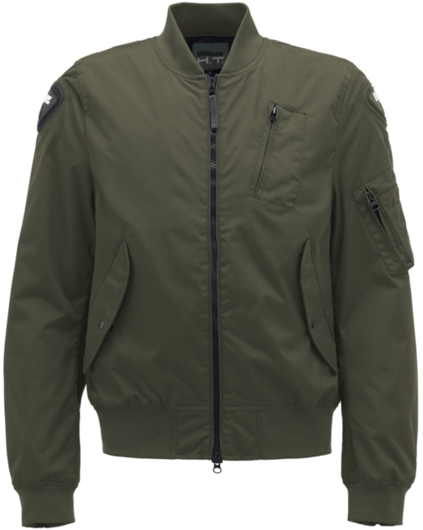 Blauer Maverick Motorcycle Textile Jacket green M Figure 1
