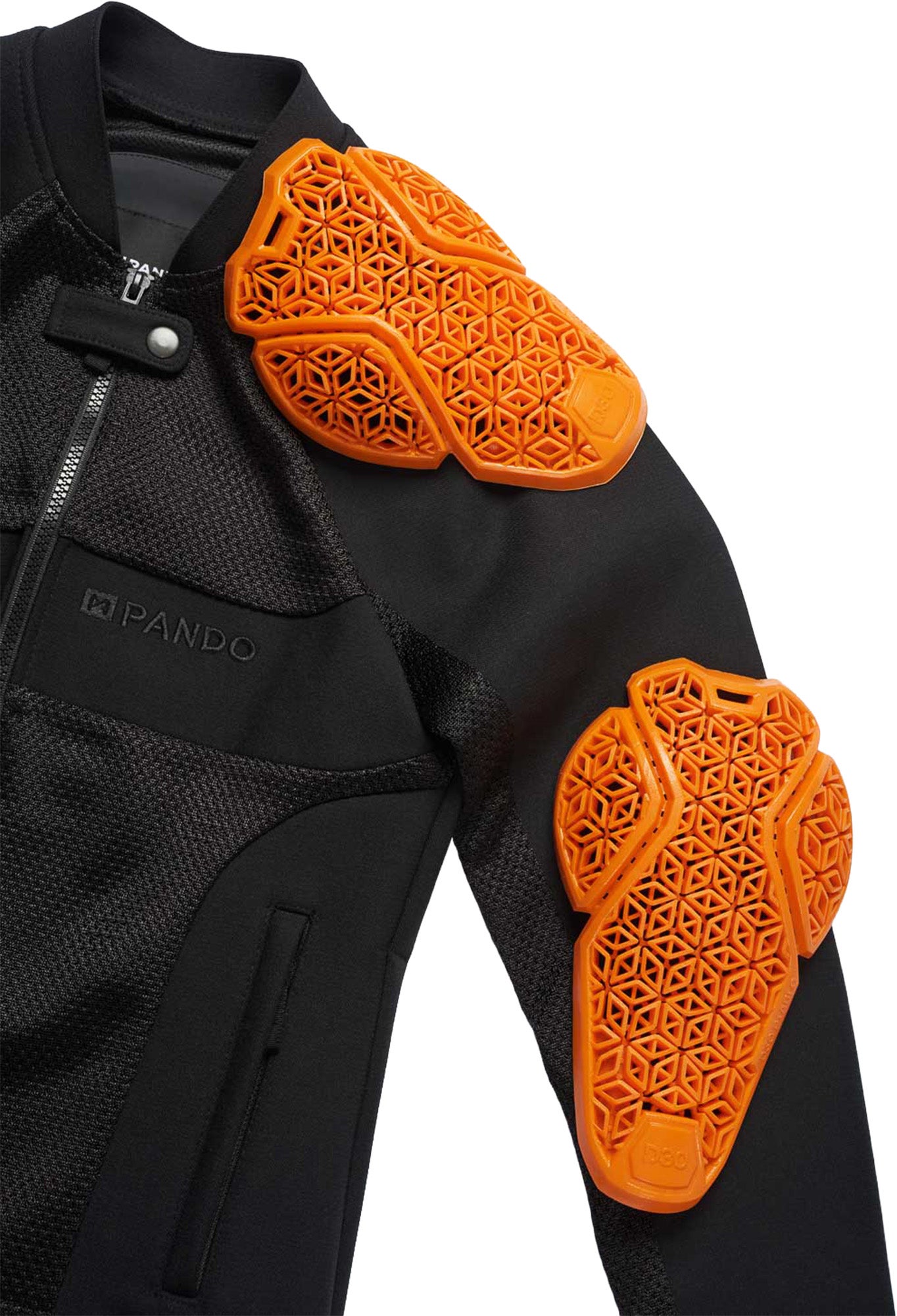 Pando Moto Stealth Ladies Motorcycle Textile Jacket 2XL Figure 13