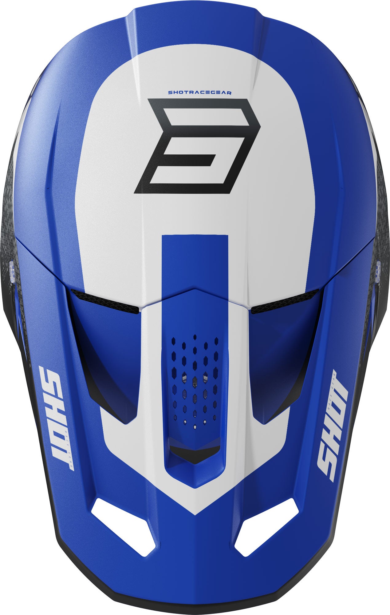 Shot Speed Hybrid Casco da motocross blu L (59/60) Figura 2