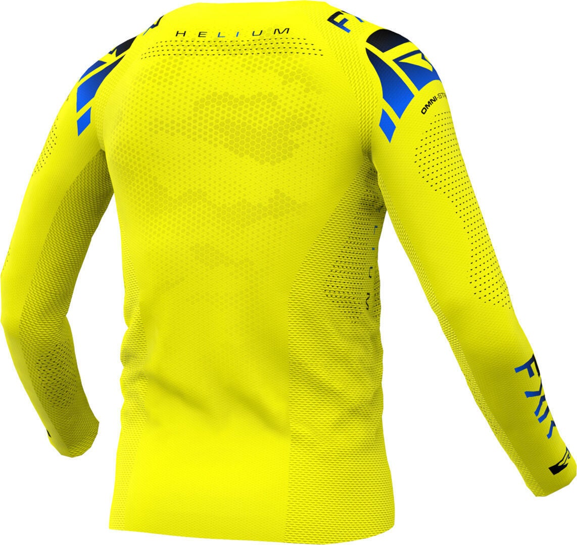 FXR Helium 2025 Motocross trøje gul/blå XL Figur 2