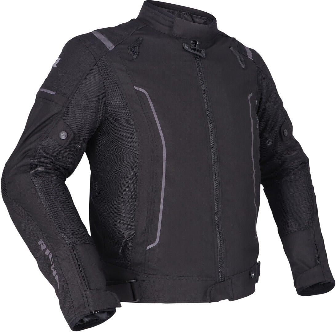 Richa Airstream 3 waterproof Motorcycle Textile Jacket black 3XL Figure 1