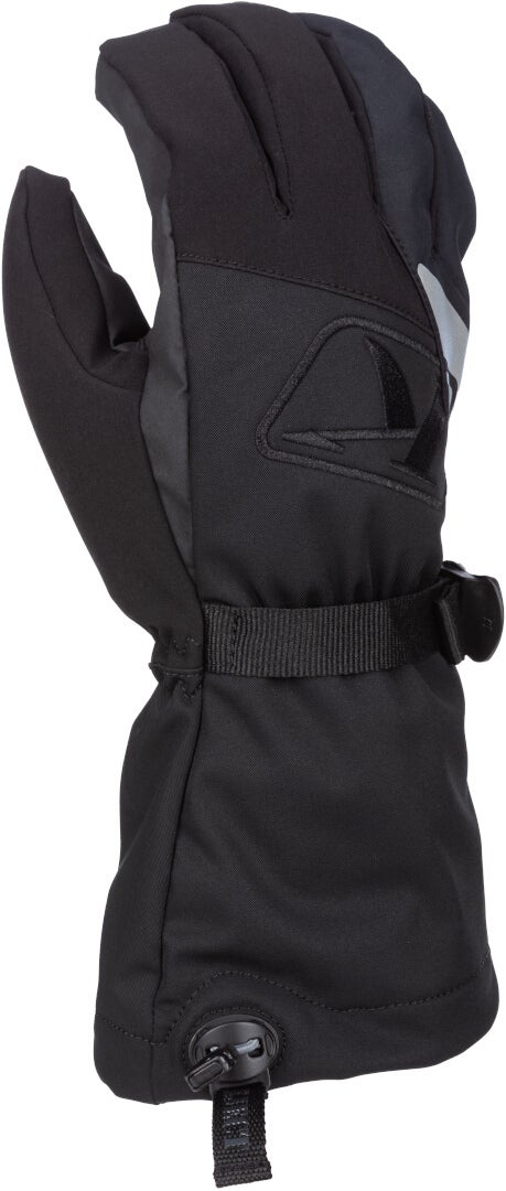 Klim Klimate Gauntlet Snescooter handsker Sort/sort S Figur 1