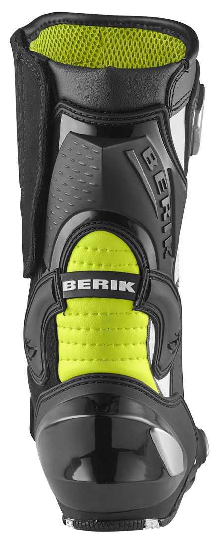 Berik Race-X EVO Motorcycle Boots black/white/yellow 39 Figure 4
