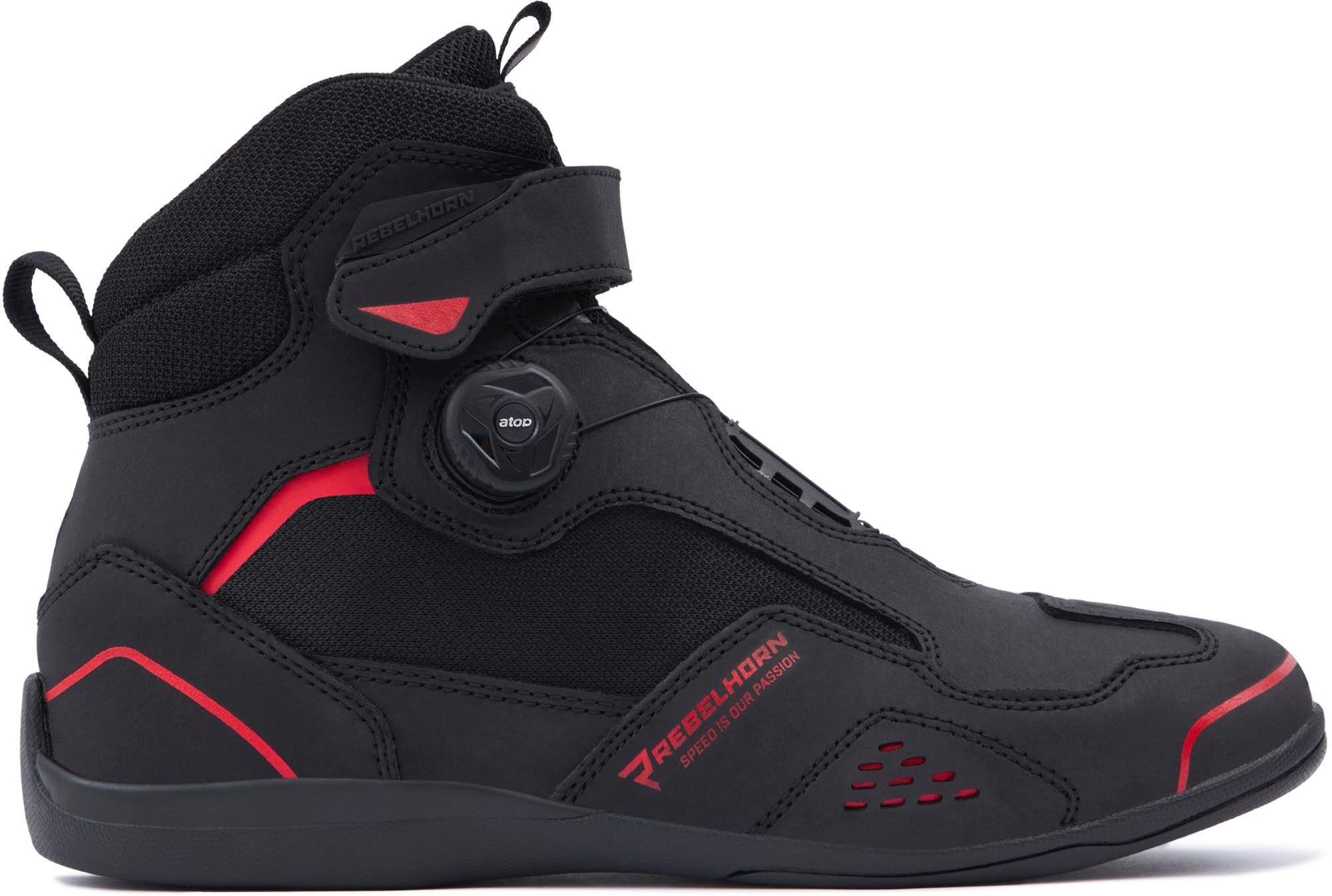 Rebelhorn Spark 2 Chaussures moto noir/rouge 38 Figure 2
