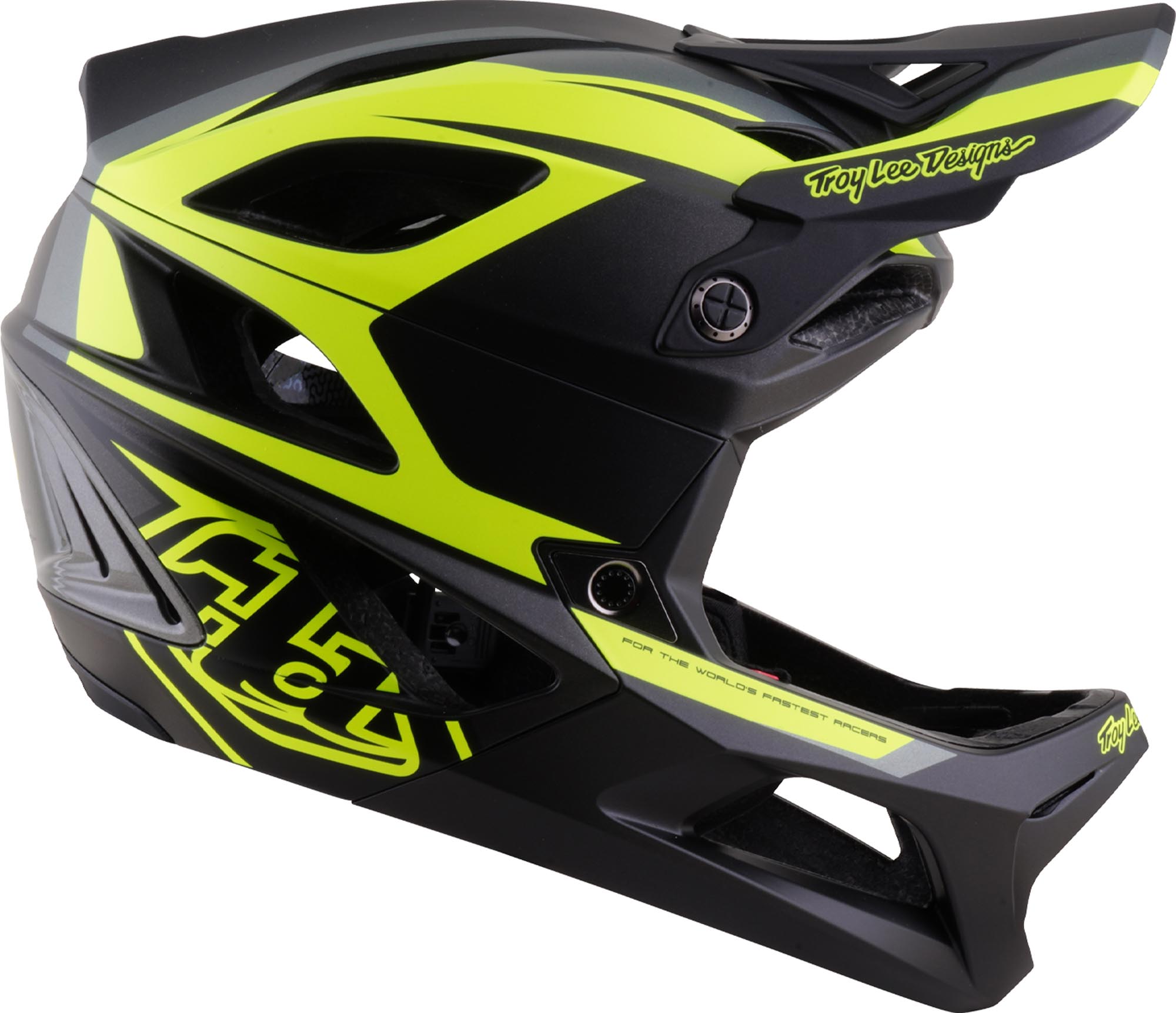 Troy Lee Designs Stage 2 MIPS High VZ 速降头盔 黄色 马里兰党（57/59） 图3