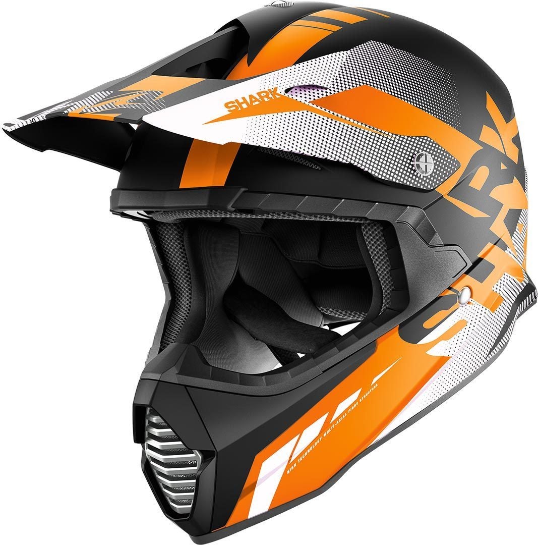 Shark Varial Anger Cască de motocross Albastru/Roșu/Alb M (57/58) Figura 3