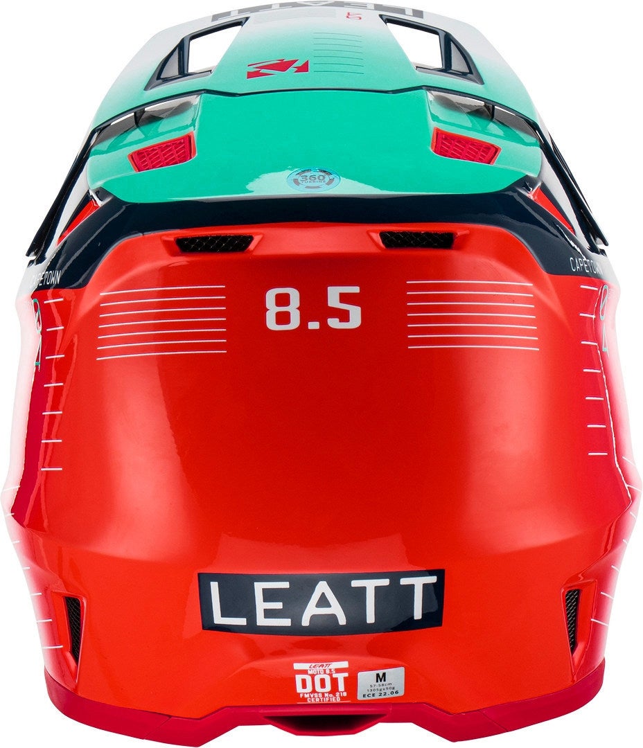 Leatt 8.5 Royal Capacete de Motocross com Óculos S (55/56) Figura 5