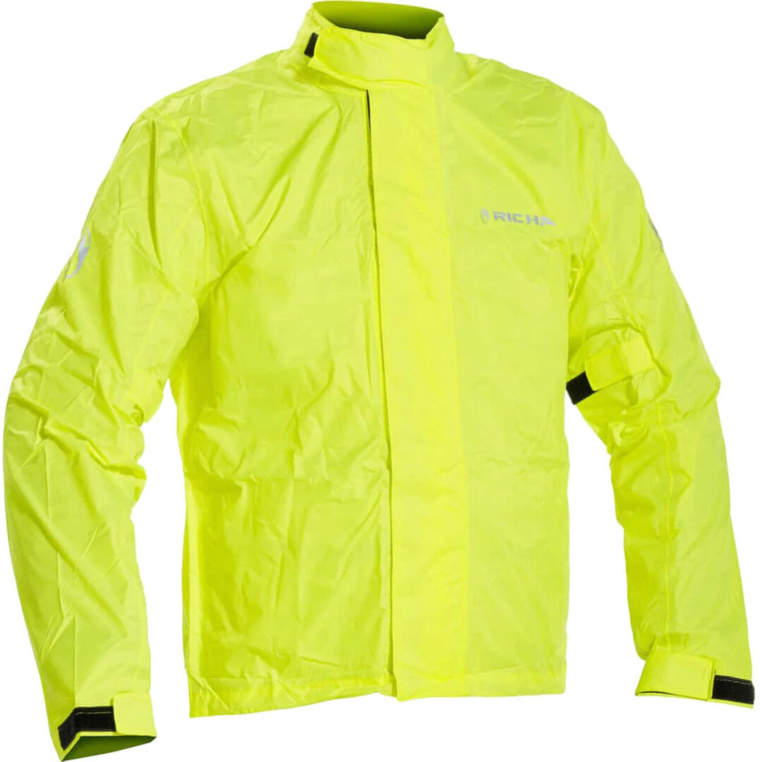 Richa Rainvent Motorcycle Rain Jacket neon yellow M Figure 1