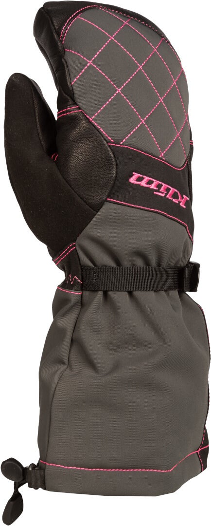 Klim Allure 2022 Dame snescooter vanter grå/sort/pink L Figur 1