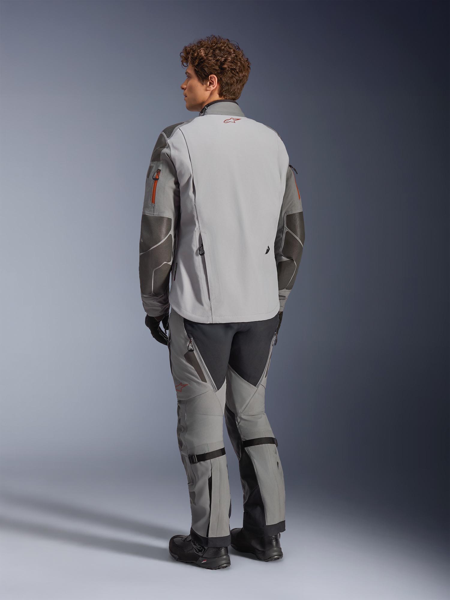 Side view of Alpinestars Nazca 3L Gore-Tex Pro waterproof Motorcycle Textile Jacket