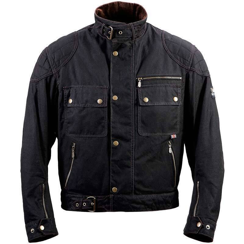 Bores Trophy Pro I Wax Jacket Coffee S Figure 2