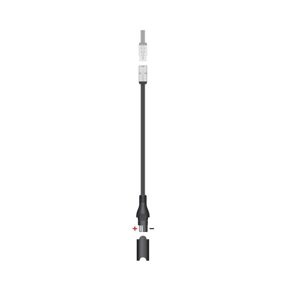 OPTIMATE Adapter KET-Stecker auf SAE-Stecker Figura 1