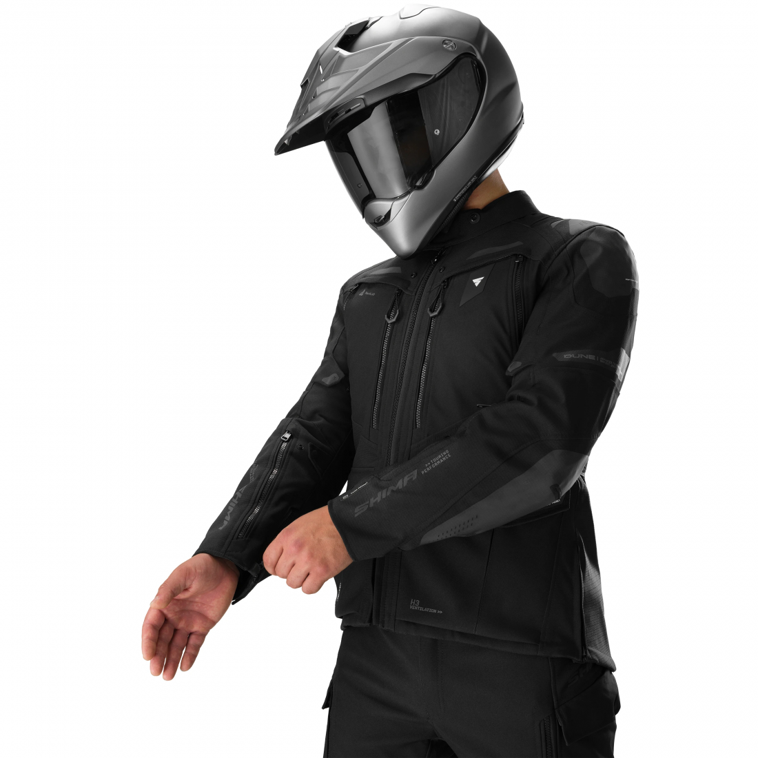 SHIMA Dune 2.0 Motorcycle Textile Jacket black L Figure 7