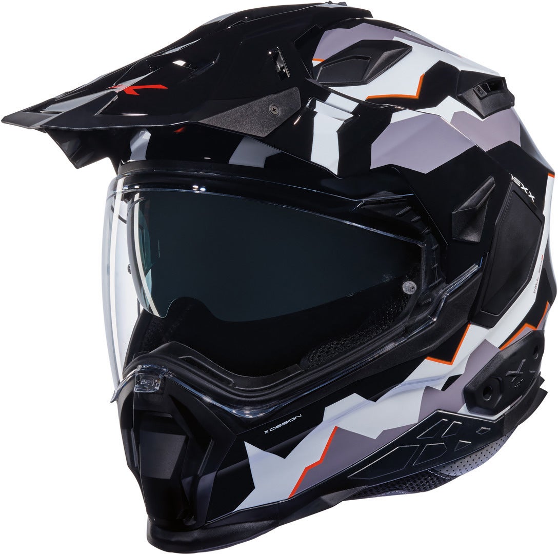 Nexx X.Wed 2 Hill End Country casco nero/bianco/arancione S (55/56) Figura 3