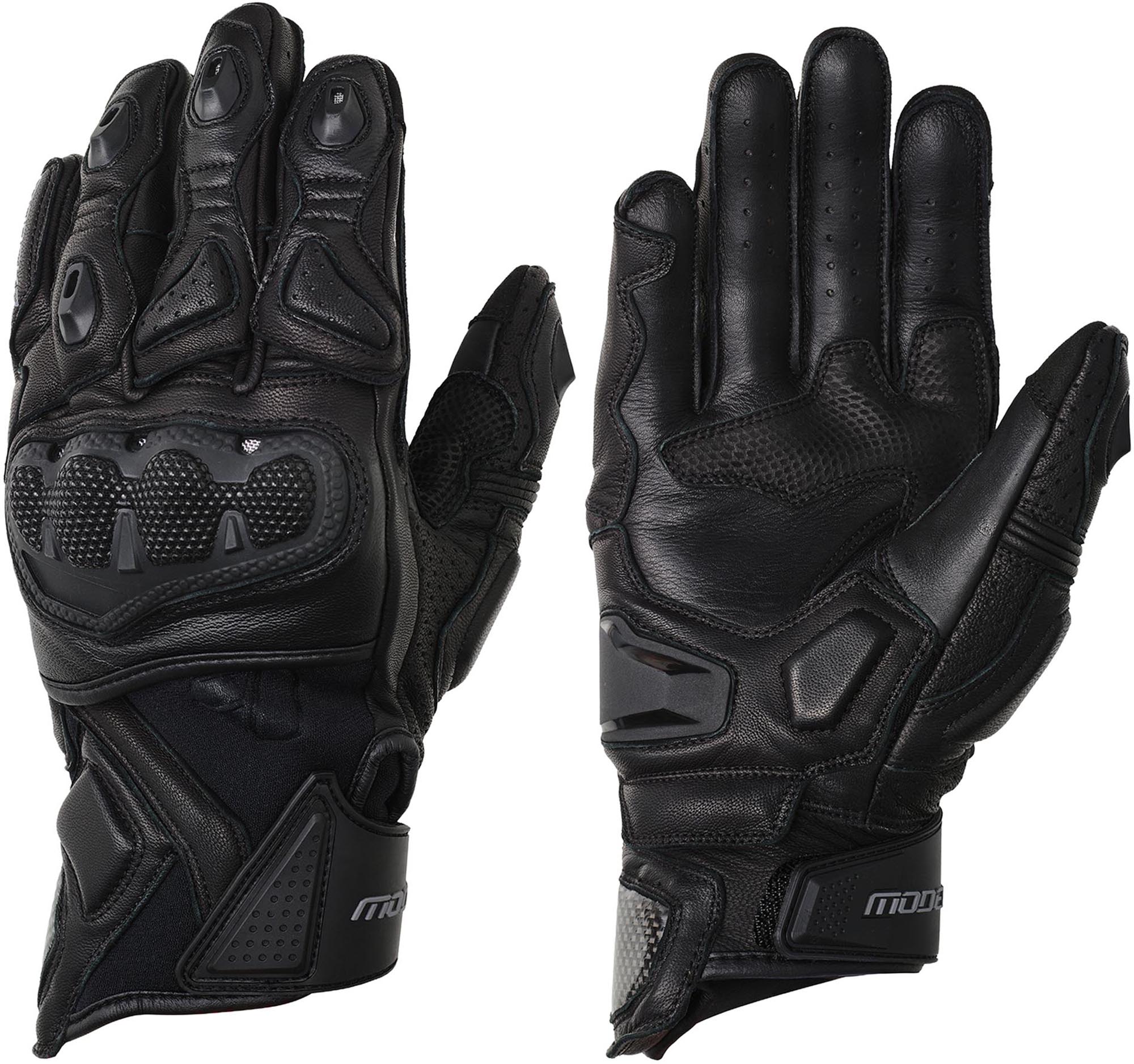 Modeka Evox Short Motorrad Handschuhe schwarz 11 Abbildung 1