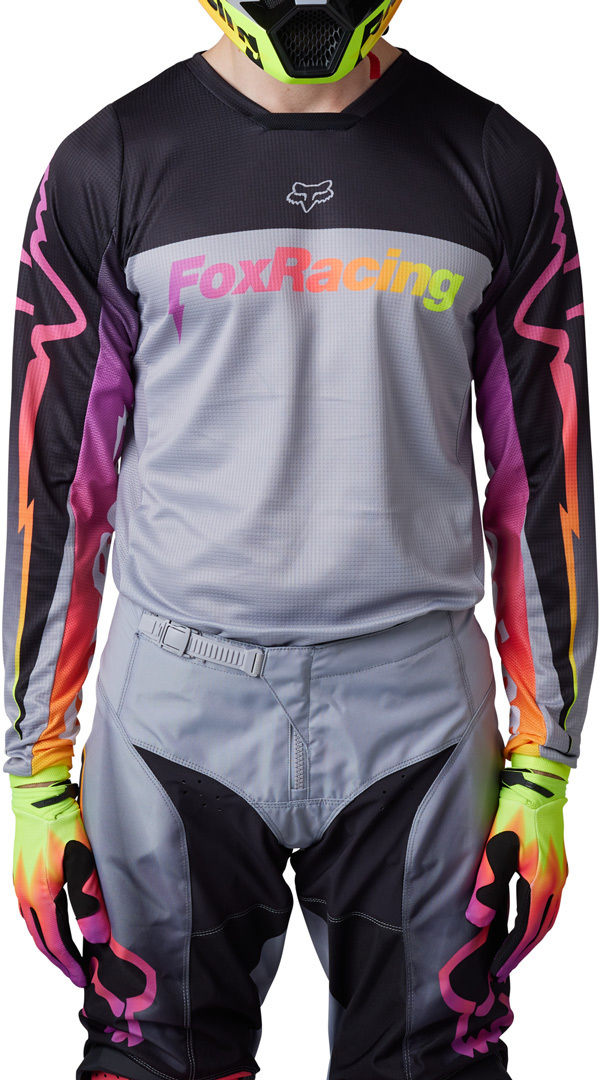 FOX 180 Statk Motokrosový dres šedá L Obrázek 5