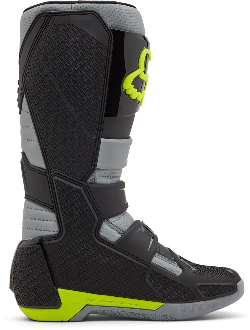 FOX Comp Bottes de motocross gris/jaune 13 Figure 5