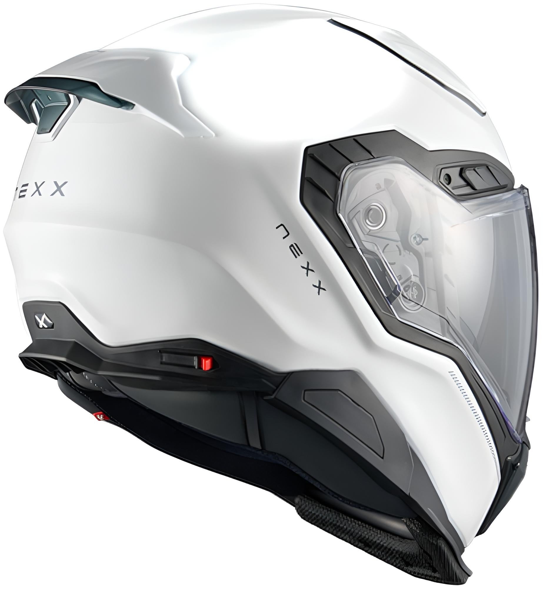 Nexx X.WST 3 Plain Helm perlweiß S (55/56) Abbildung 4