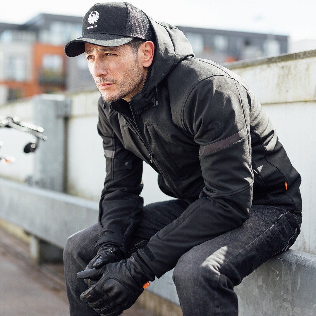 Merlin Flare D3O waterproof Motorcycle Textile Jacket black XXL Figure 7