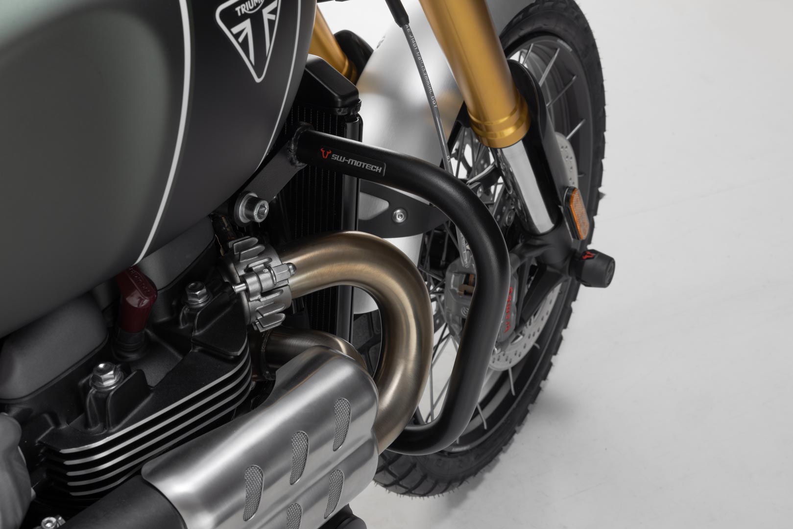 SW-Motech Crash bar - Svart. Triumf Scrambler 1200 (21-). Figur 5