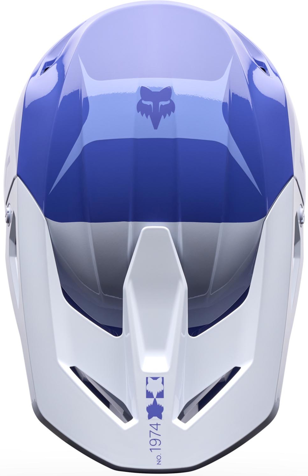 FOX V1 Noble Cască de motocross pentru tineret mov/alb M Figura 5
