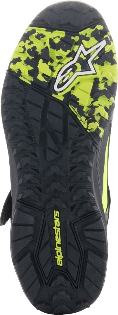 Alpinestars Speedstreet Motorcykel sko sort/neon-gul 9 Figur 2