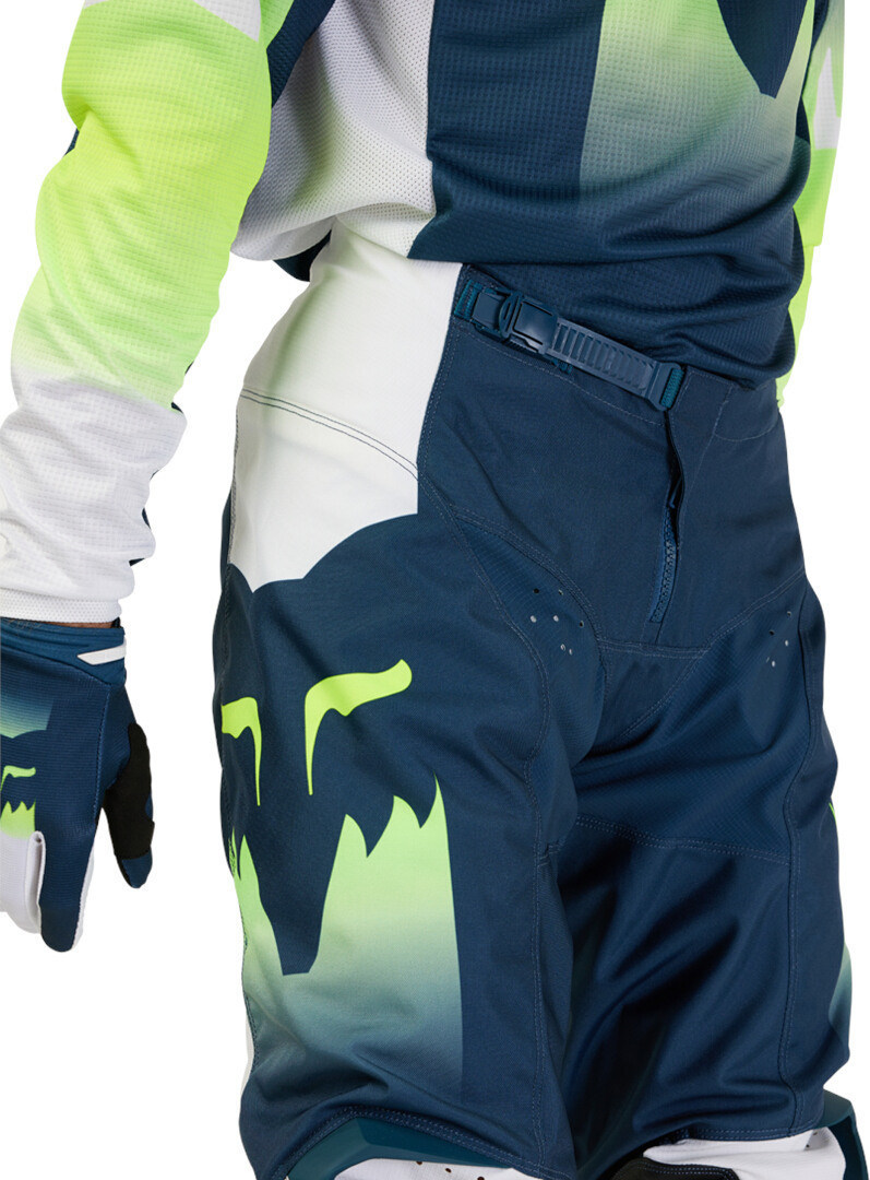 FOX 180 Flora Motocross Pants blue/white 36 Figure 6