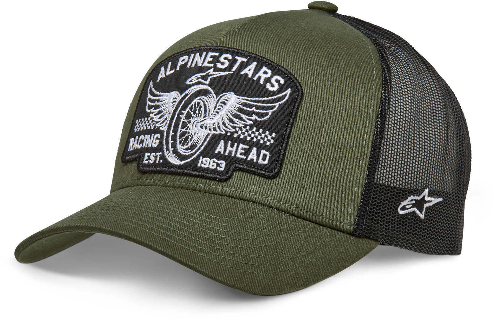 Alpinestars Heritage Patch Casquette de camionneur Vert/Noir Figure 1