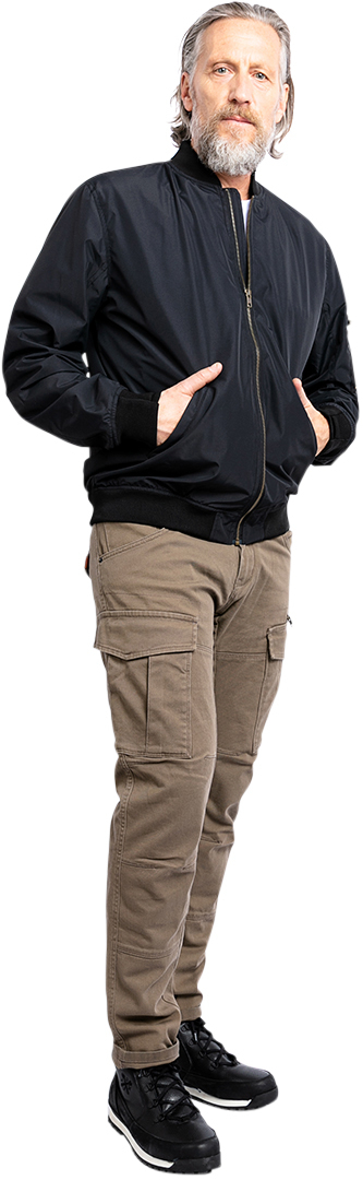 John Doe Stroker Cargo XTM Motorrad Textilhose sand 25 L30 Abbildung 16