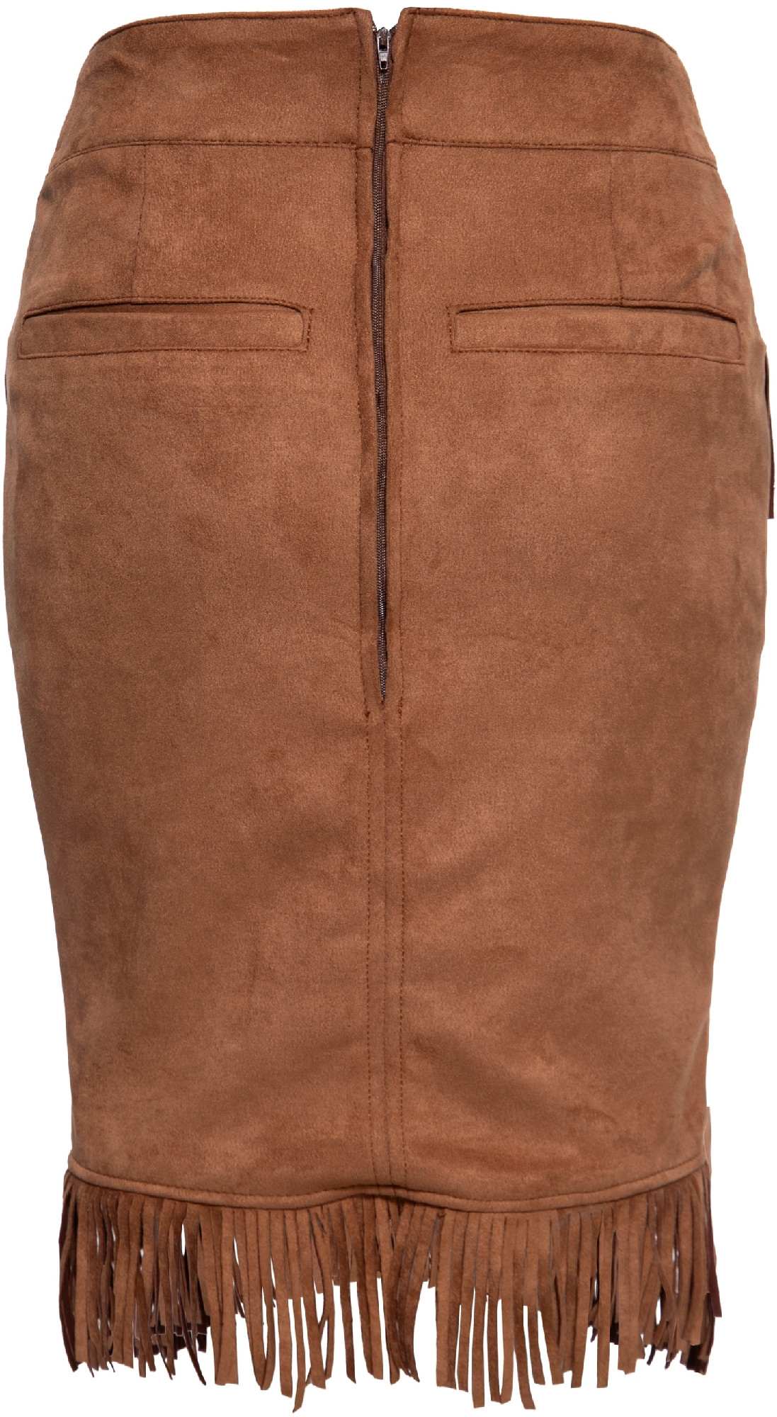 Queen Kerosin Western Ladies Skirt brown L Figure 2