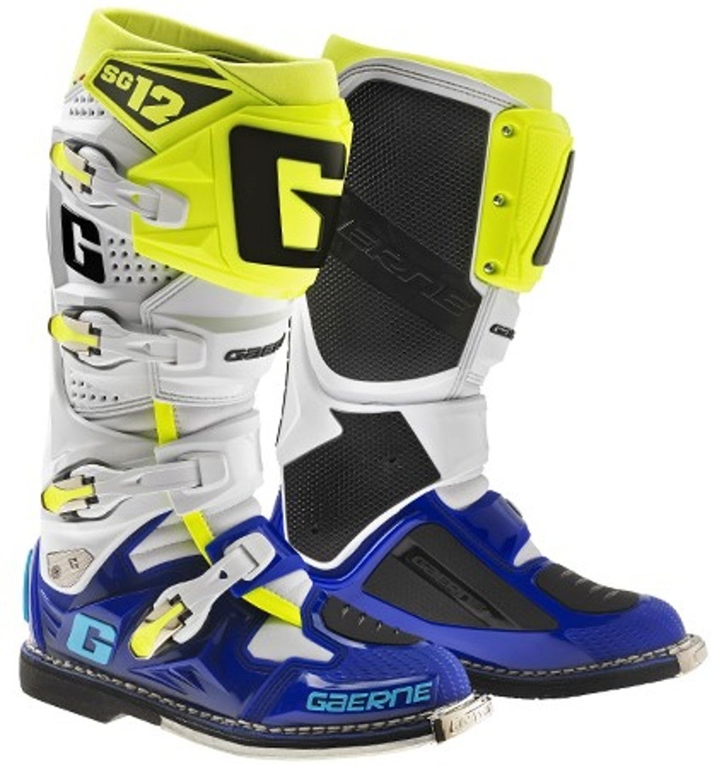 Gaerne SG-12 Bottes de motocross Blanc/bleu 48 Figure 1