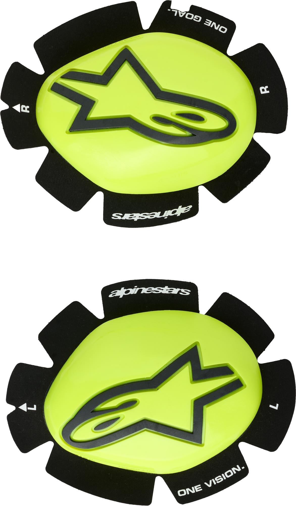 Alpinestars GP Plus Knee Sliders galben/negru Figura 1
