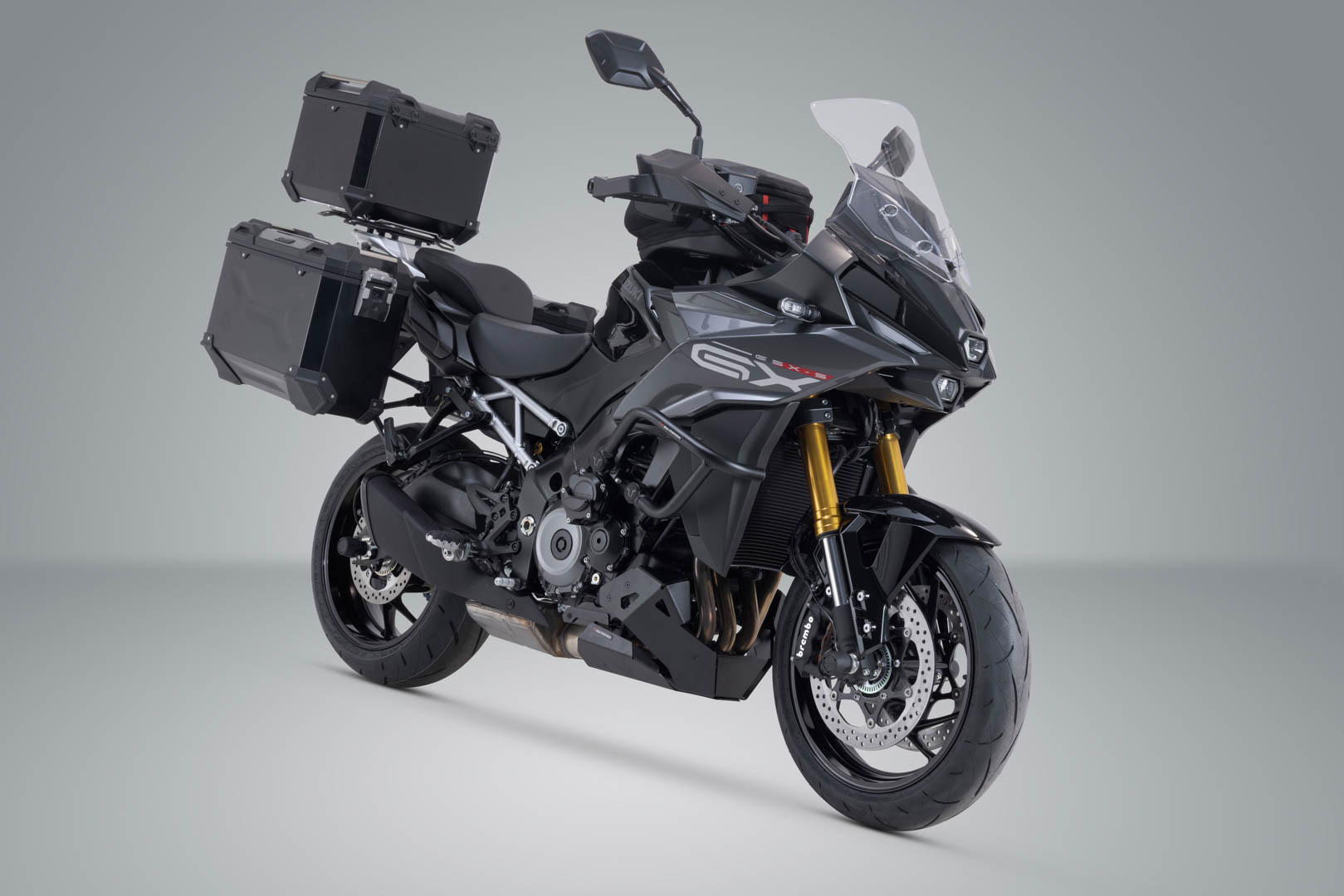 Setul de aventură SW-Motech TRAX ADV - Negru. Suzuki GSX-S1000GX (23-). Figura 2