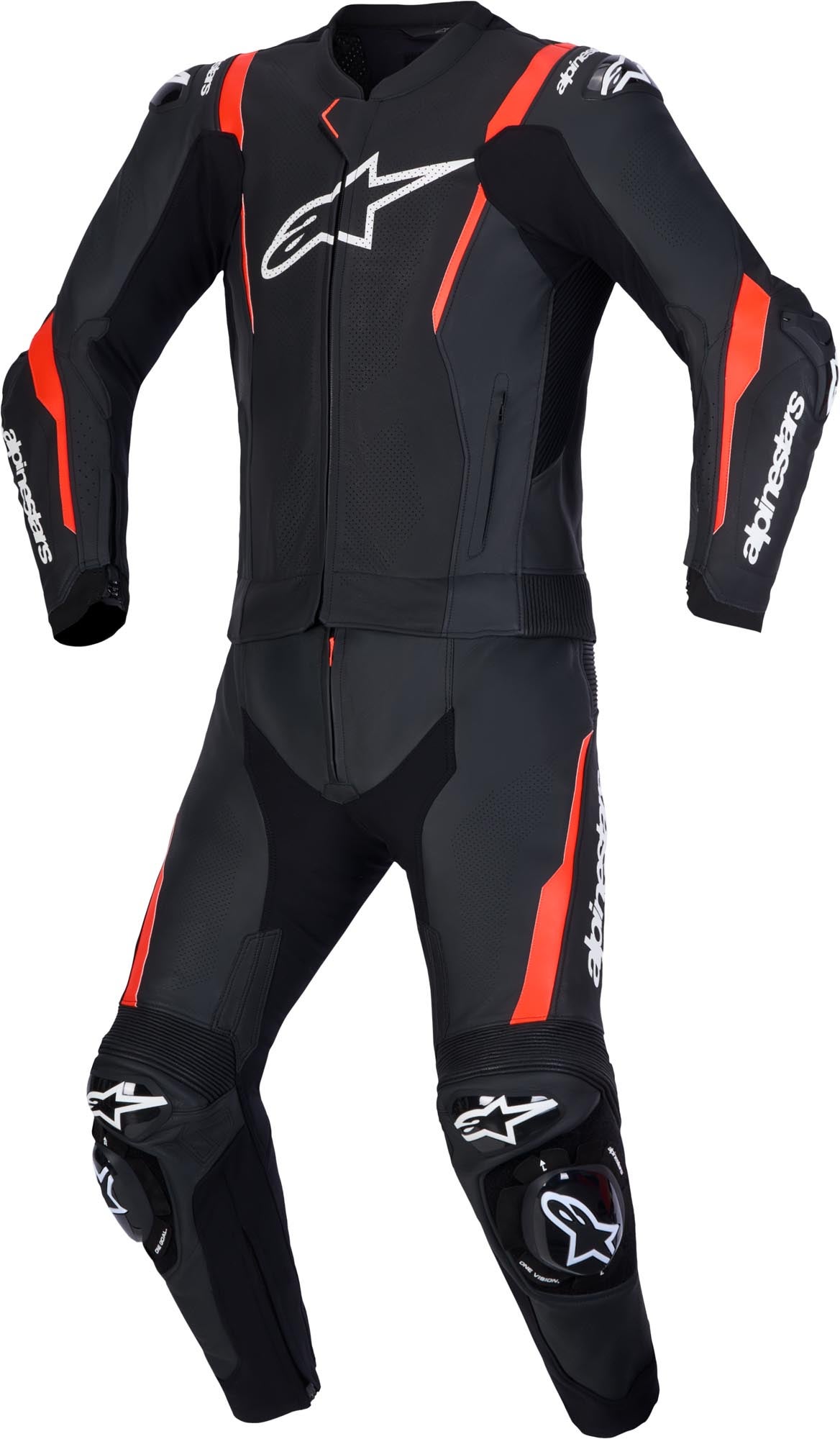 black/red