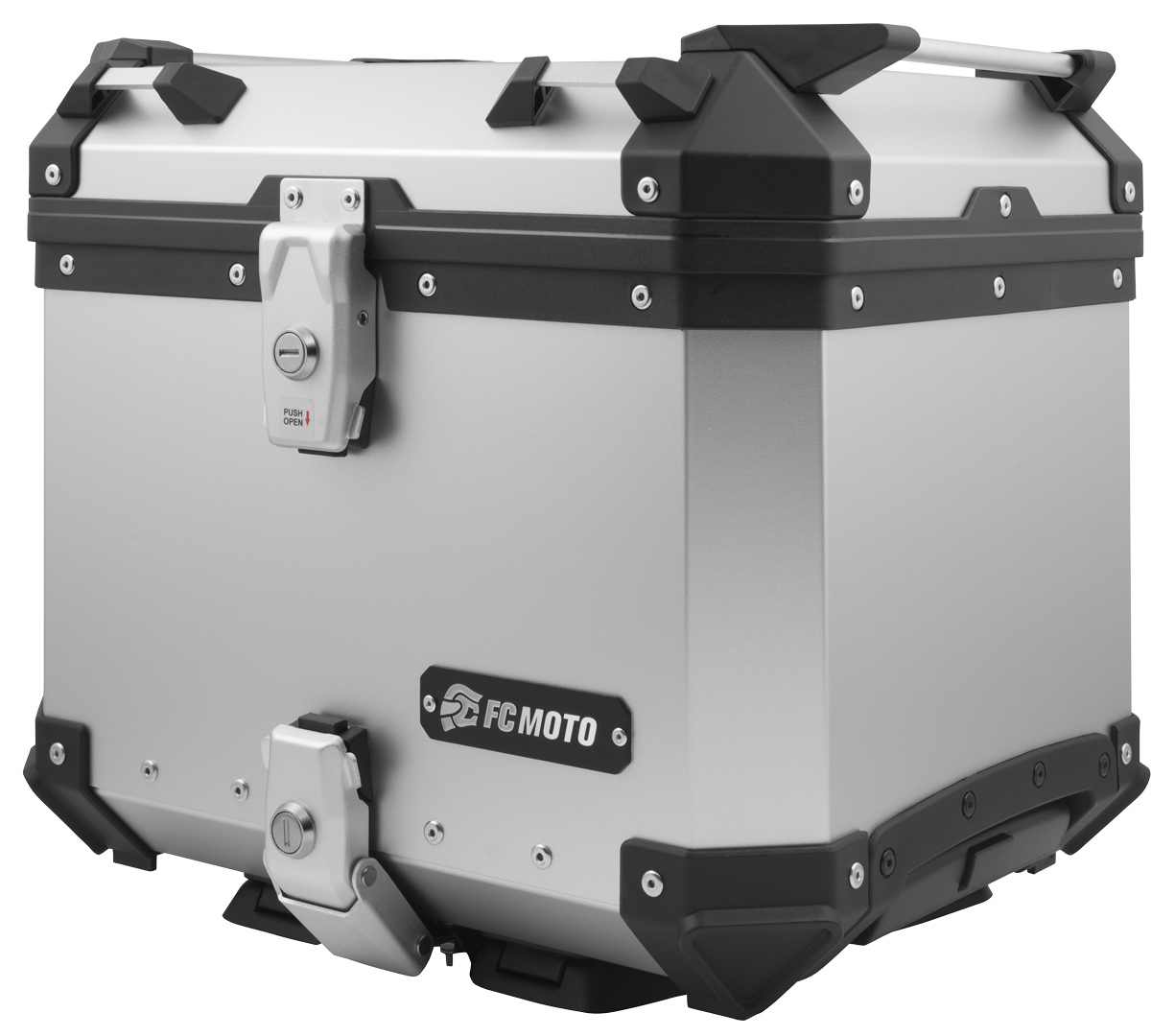FC-Moto Alu Topcase Trolley 48 L Valiză Argint Figura 5