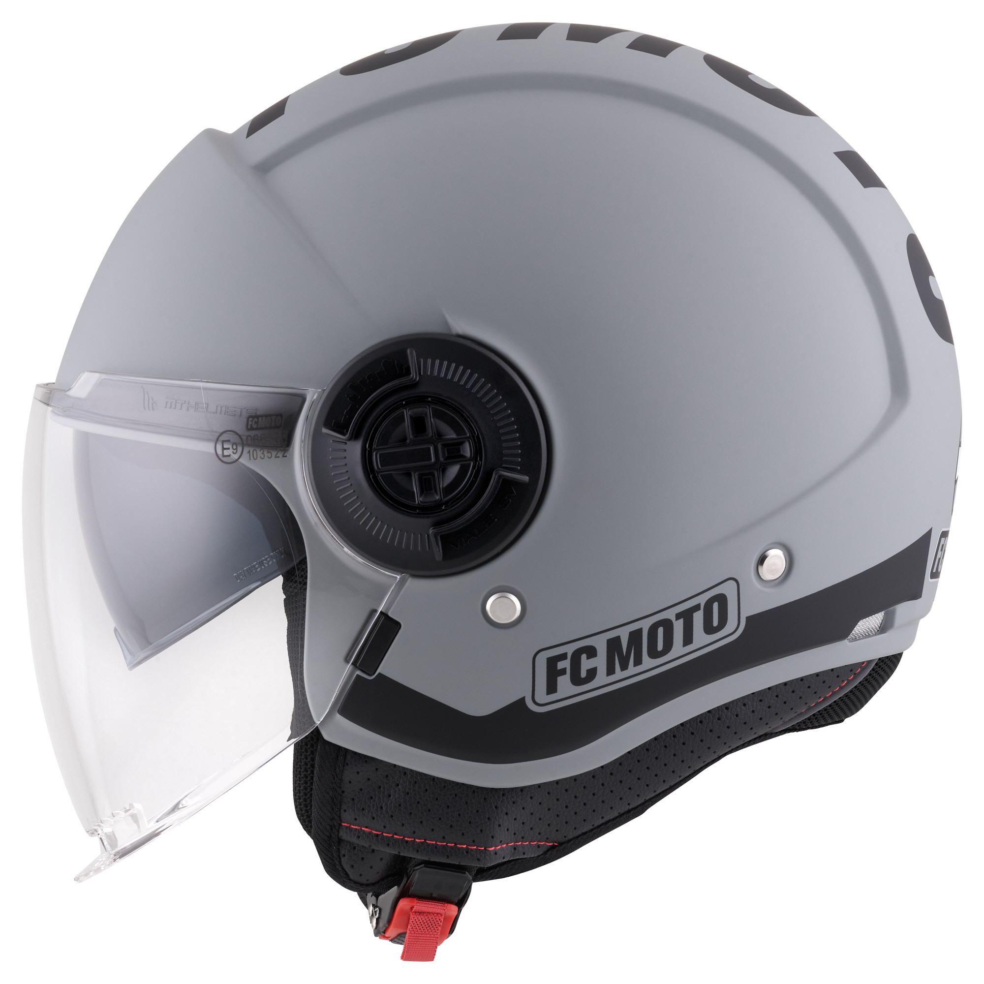 FC-Moto Ralgo Jethelm grau/schwarz S Abbildung 3