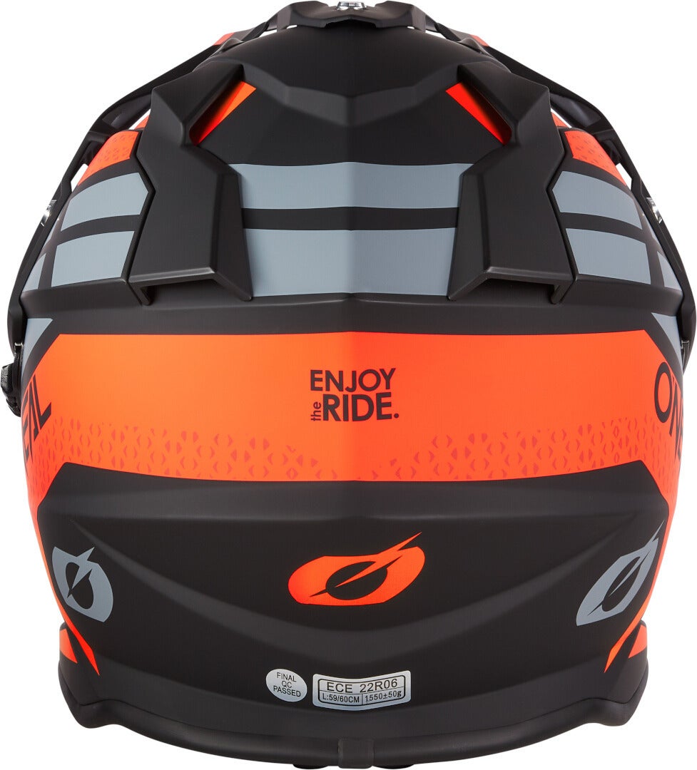 Oneal Sierra R Motocross Helm schwarz/neon-orange XXL (63/64) Abbildung 5