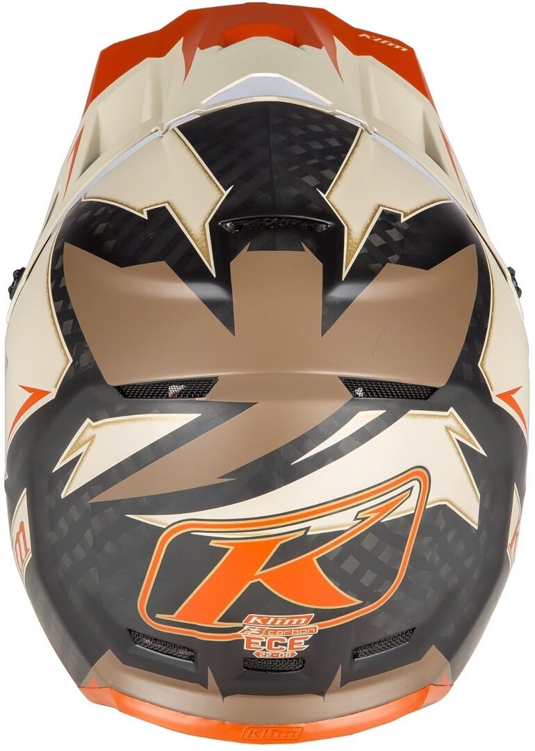 Klim F3 Lighting Carbon Barre de motocross Sable/Orange S (54/55) Figure 4