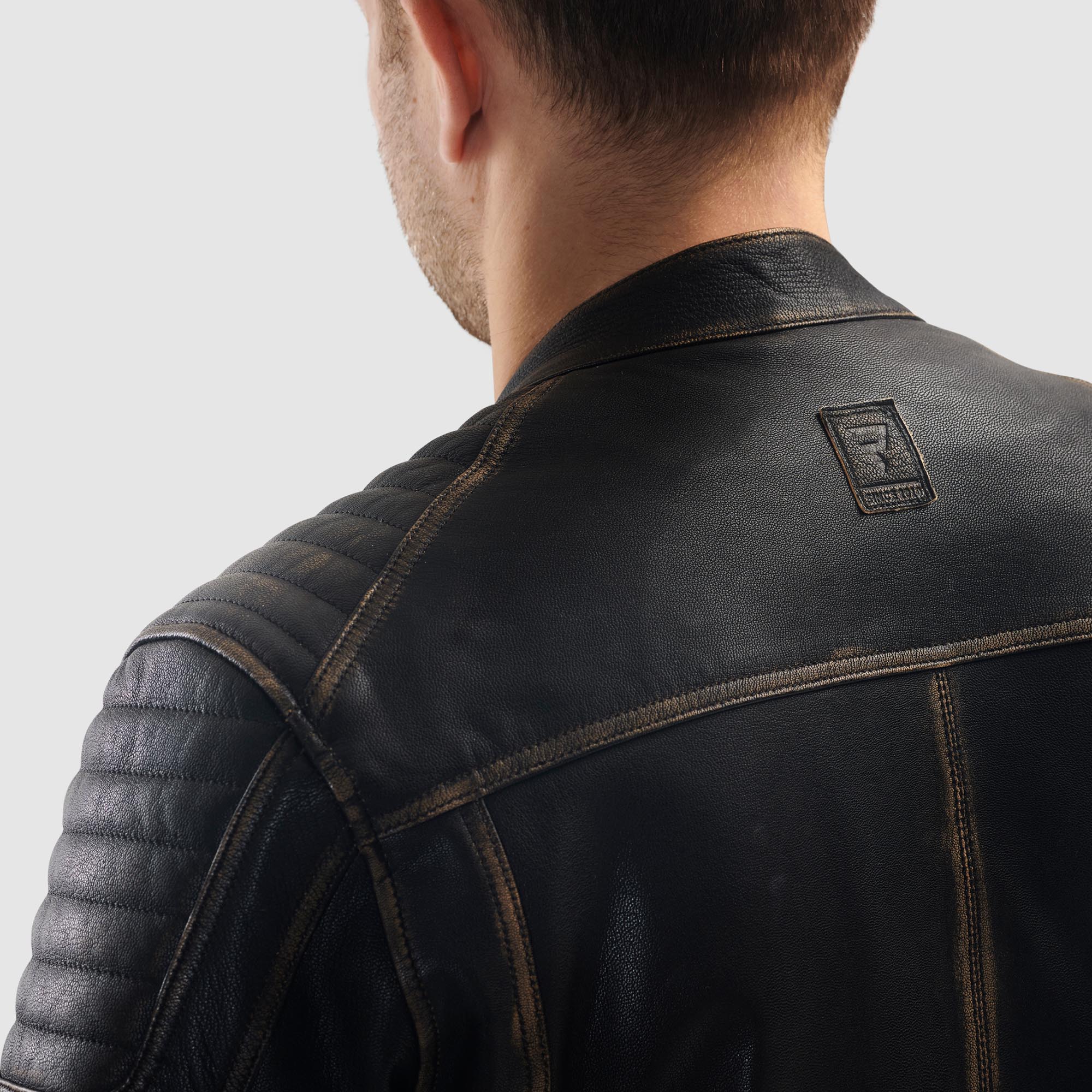 Rebelhorn Hunter 2 Motorcycle Leather Jacket Vintage Brown XL Figure 15