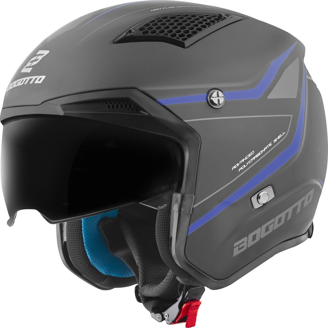 Bogotto Radic WN-ST 22.06 Casco blu/nero L Figura 15