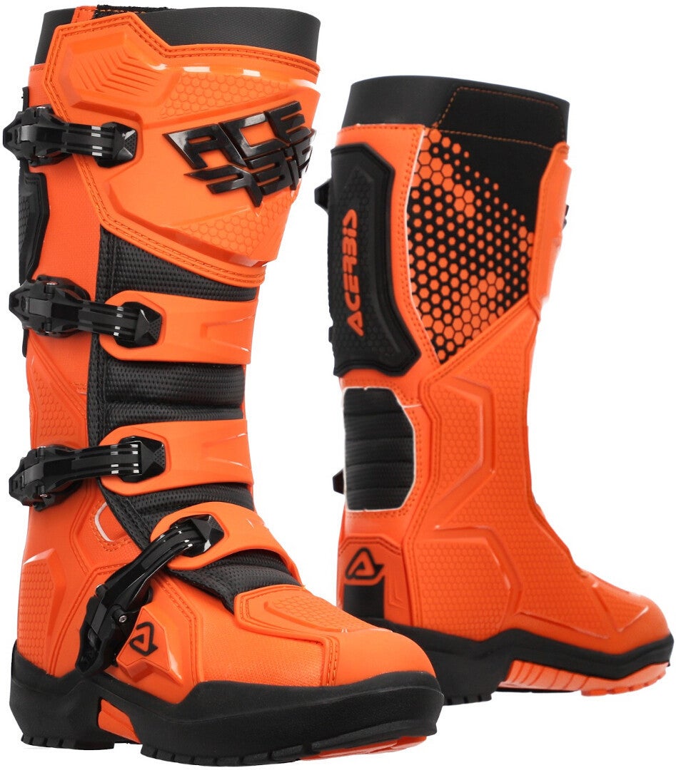 Acerbis Artiglio Motocross støvler orange/sort 47 Figur 1