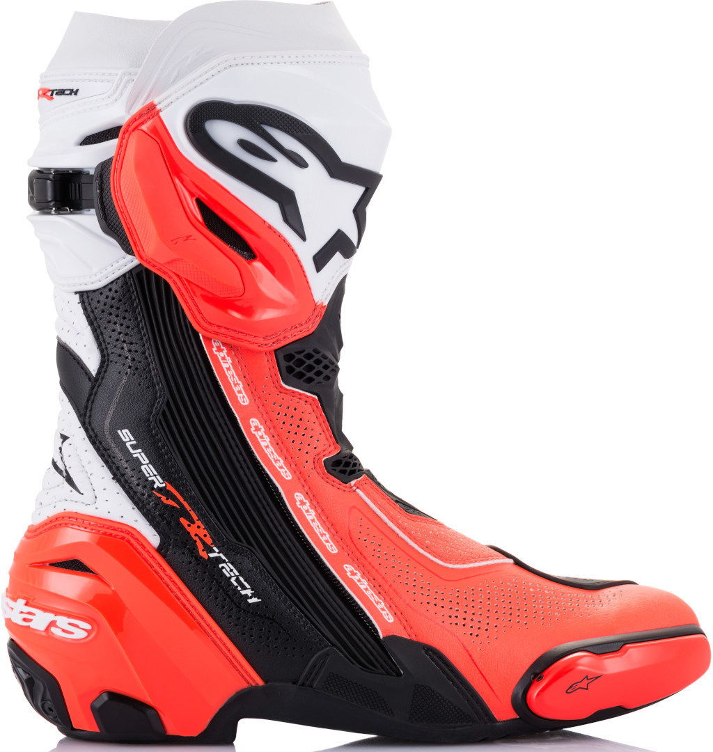Alpinestars Supertech R Vented Stivali moto rosso/nero 43 Figura 5