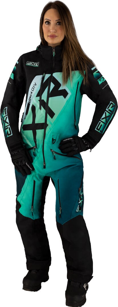FXR CX Lite 2023 Dames Eendelig Sneeuwscooter Pak groen 16 Figuur 1