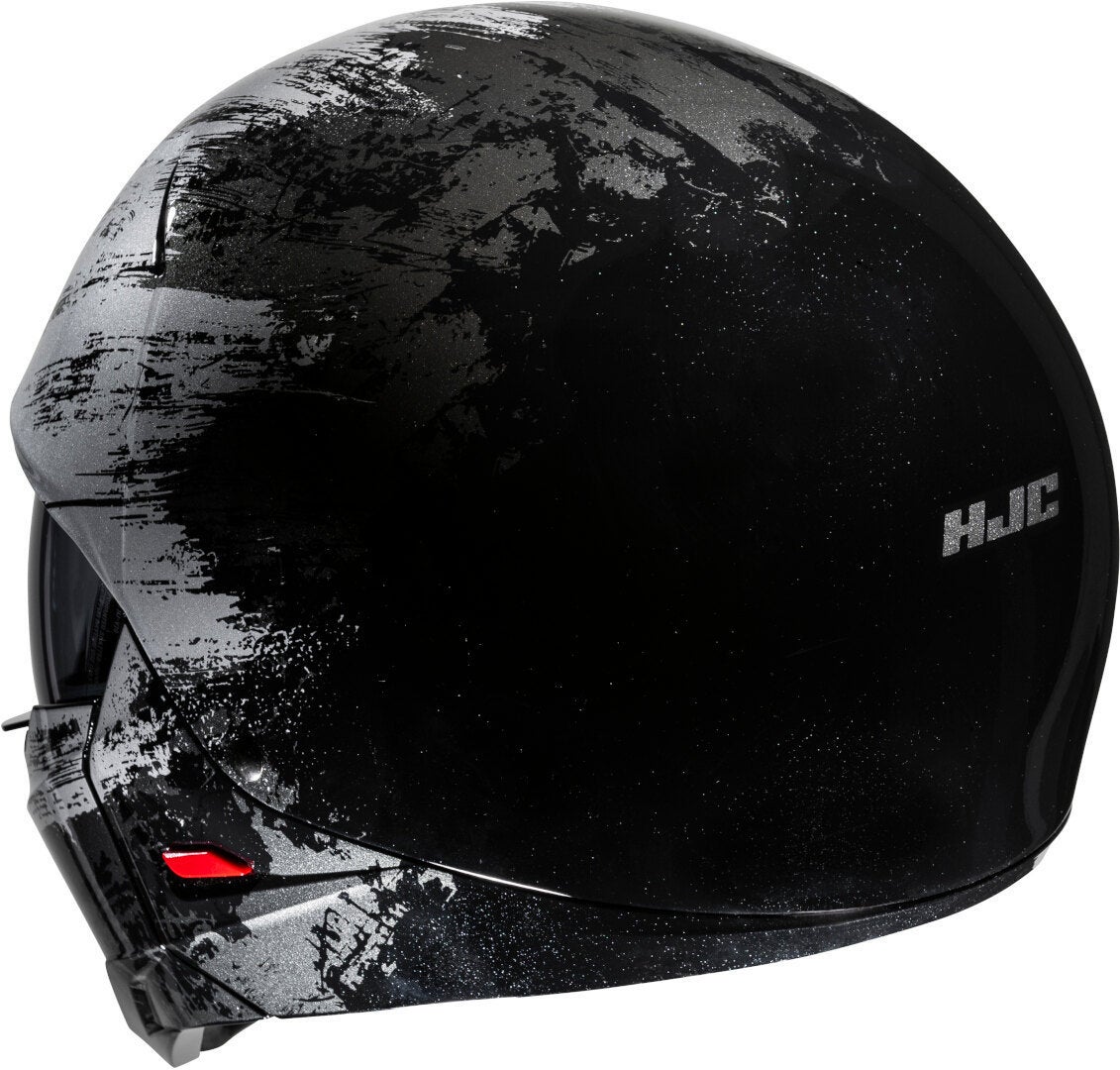 HJC i20 Furia Jethelm schwarz/silber S (55/56) Abbildung 5